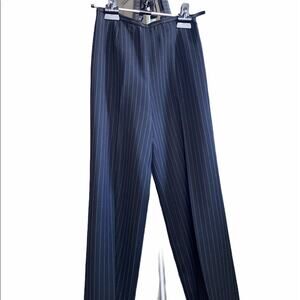AnnTaylor Factory Pinstriped Slacks Black Size 2